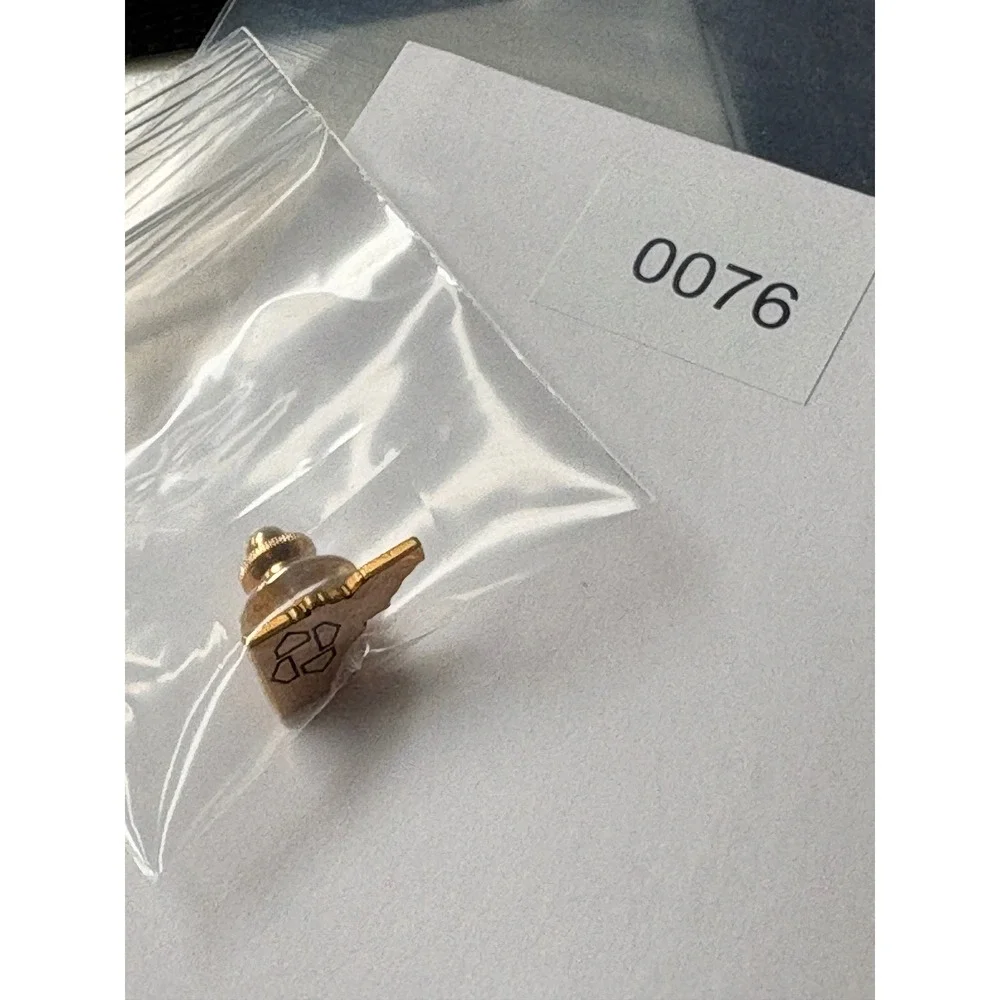 Vintage Gold Filled Idaho State Shape Lapel Pin 1.53g Collectible Jewelry